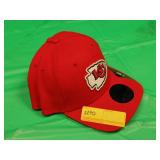 TWO Caps, KC Chiefs, Red, Adjustable, New Era 9 Fo