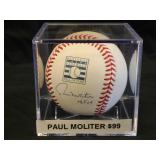 Paul Molitor Signed Baseball