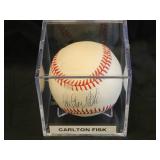 Carlton Fisk Signed Baseball