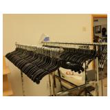Hanging Clothes Display Rack with hangers