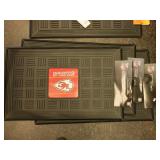 KC Chiefs Heavy Duty Floor Mats - Set of 2