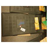 TWO LA Dodgers Heavy Duty Floor Mats - Set of 2