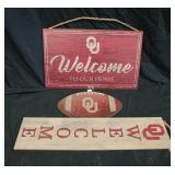 3 OU Sooners Signs