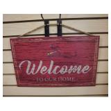 St. Louis Cardinals "Welcome to Our Home" Wooden S