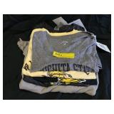 5 WSU T-Shirts, all size medium