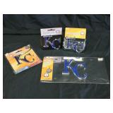 KC Royals Auto Lot: 2 Hitch Covers, License Plate,
