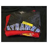 5 KU Jayhawks T-Shirt, Red & Camo, Adidas