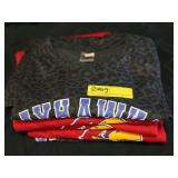 5 KU Jayhawks T-Shirt, Red & Camo, Adidas