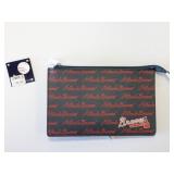 Atlanta Braves Zipper Wristlet 6"X9"