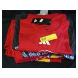 8 KU Jayhawks T-Shirt, Red & Camo, Adidas