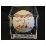 Bill Mazeroski Signed Baseball