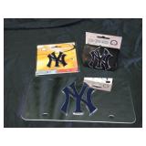 Yankees Auto Lot: Hitch Cover, License Plate, 3-D