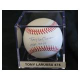 Tony La Russa Signed Baseball