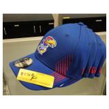 FOUR Caps, KU Jayhawks, Large-X-Large, New Era