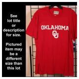 L, OU Sooners T-Shirt, Red
