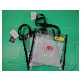 2 Cinncinati Reds Stadium Clear Plastic Bags