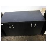 Short Black Cabinet