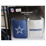 Dallas Cowboys Set of 2 Card Wallet (Stick to your