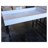 White Display Table