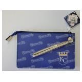 KC Royals Zipper Wristlet 6"X9"