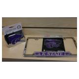 K-State Wildcat Auto Accessories: License cover, e
