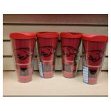 FOUR Arkansas Razorbacks Tumbler Drinkware