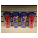 FOUR KU Jayhawks Tumbler Drinkware