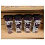 FOUR K-State Wildcats Tumbler Drinkware