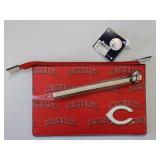 Cincinnati Reds Zipper Wristlet 6"X9"