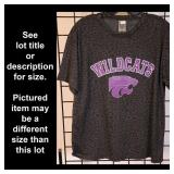 XL, K-State Wildcats T-Shirt, Black/Gray Camo