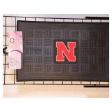 Nebraska Huskes Heavy Duty Floor Mats - Set of 2