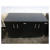 Short Black Cabinet