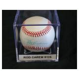 Rod Carew Signed Baseball