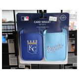 KC Royals Set of 2 Card Wallet (Stick to your phon