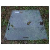 Glass, see all photos for dimensions