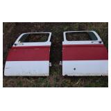 Rear Doors, Squarebody Chevy, set of 2