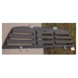 Rear Window Visor, Dodge Rampage