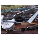 Scrap Metal, contents of bed and surrounding items