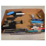 Taps & End Mills -most in their package