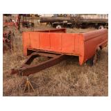 Pickup Bed Trailer, Red