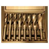 Silver & Deming Set, 8 pc, shank drill bit set