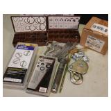 Farm Supplies: Lynch pins, roll of auto wire, etc.