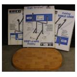 Folding Table Legs & Table Top