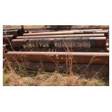 16 Steel Pipes, most 7