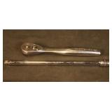 Craftsman 75T 3/8" ratchet & extension