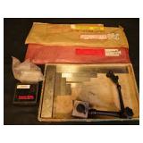 Steel Square Set, Magnetic Stand, Steel Stock