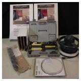 Auto body set, emery cloth, buffer, & more