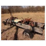 Running Gear, Yard Art, Horse Drawn Plow, Etc.