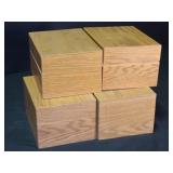 Four Keepsake Wooden Boxes