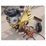 Homemade Pull Behind Lawn Tractor Rototiller